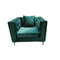 custom Comfortable italian style living room office furniture multi functional pink gold velvet sofa set 2 3 seater
