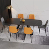 Marble Dining Table Marble Top Dining Table Set Simple Gold Legs Dining Table Set