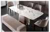 Nordic Style Cheap Price Home Furniture Marble Top Dining Tables Set for Sale
