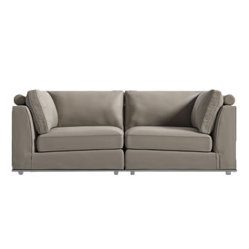 Modern design customized luxury home living room furniture corner small velvet sofa bed fabric set