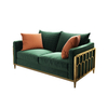 Custom Designs Most Popular European Luxury Microfiber Leather Corner Furniture