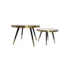 Simple modern small round table sofa side Nordic side table living room bedside table