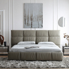 Erryn Technical Fabric Simple Bed Frame King Size