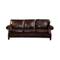 The most popular morden office 3 2 seater brown couches sectional furniture luxury leather sofa set three