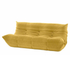 Velvet Sofa Chair Tatami Sofa Chair in Multi-color 3- Seater Couch