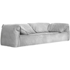 Alison Fabric Soft Green Sofa 3-seaters Design Sofa