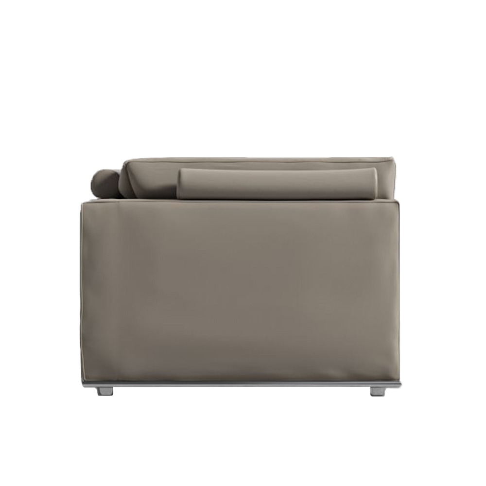 Modern design customized luxury home living room furniture corner small velvet sofa bed fabric set