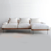 Imported High Quality Linen Fabric Solid Wood Interior Frame Sofa Set for Office Home Living Room