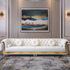 Modern Light Luxury Style Leather Nordic Living Room Small Family European Corner 1234 Sofa Combination