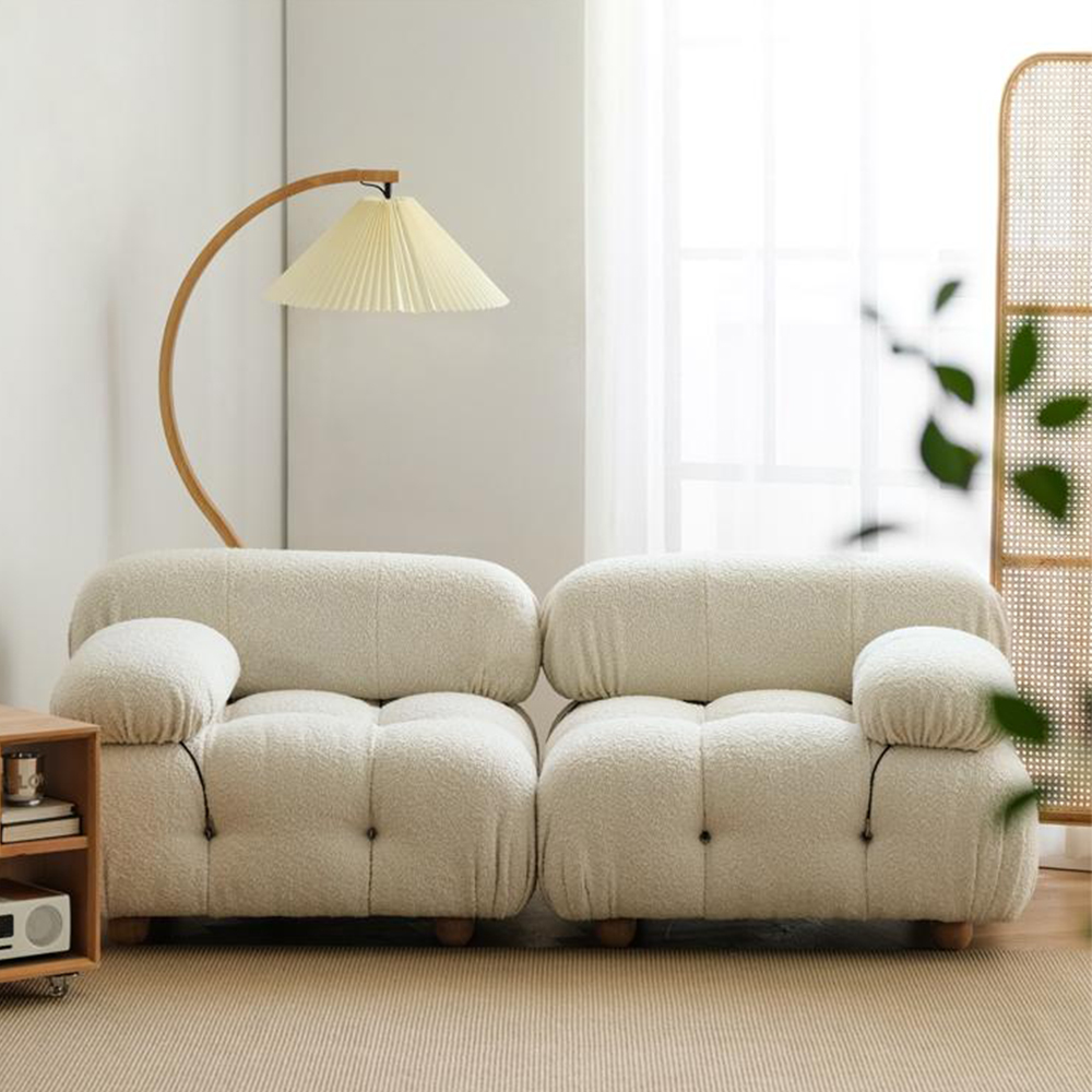 Home Furniture Live Room Sofas Nordic Luxury Modern Togo U Shape Sectional Sofa Set Small Corner Living Room Sofa Sets