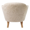 Rani Wool Chair Beige Cute Chair