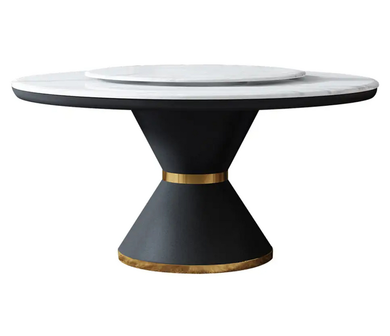 2021 newest modern simple style black glass marble top center coffee table