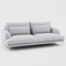custom designs l shaped modern lounge furniture sofa 2 seater with fabric for living room