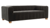 Luxury Couch Office High End Wooden Frame Design Velvet Fabric Sofa Set