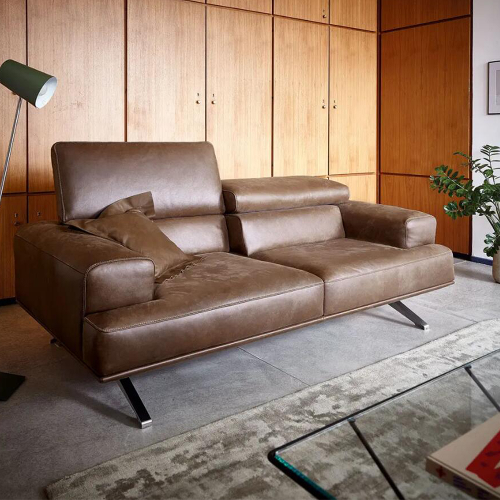Imported first layer cowhide leather living room combination sofa genuine leather light luxury high-end furniture