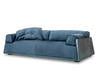 Jett Blue Technical Fabric Arm Sofa