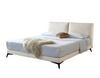 Clara White Technical Fabric Bed Frame King Size