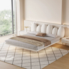 Kate Boucle Special Design Headboard Floating Bed Frame King Size