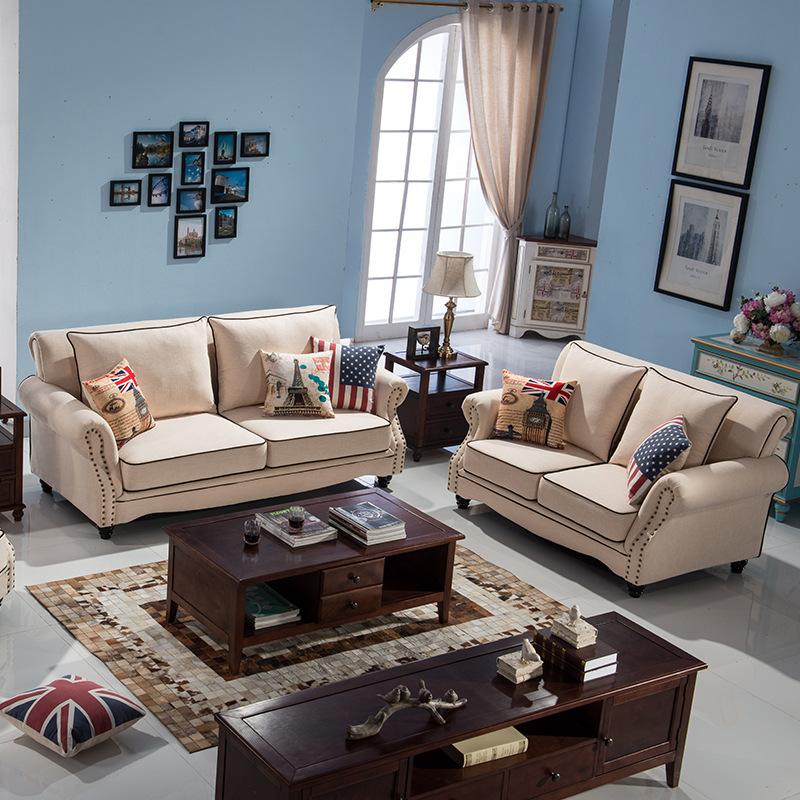 Popular Chinese Style Velvet Fabric Foam Iron Frame Ottoman Sofa Bench For Living Room
