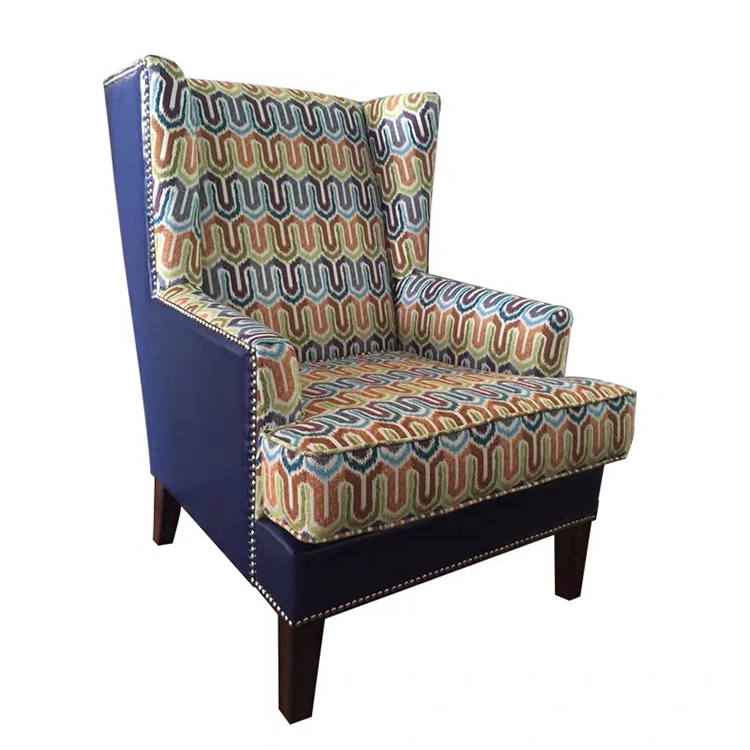 New design cheap modern new design modern arm single seater fabric sofa chairs