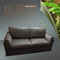 Attractive design italian coffee living room furniture classic leather sectional sofa set for drawing room
