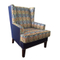 Italian style cheap modern italy luxury comfortable fabric movable armchair sofa chair