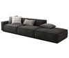Kay Cube Modular Sofa Set 4 seat Black Technical Fabric Minimalism Sofa