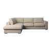 modern minimalist luxury living room furniture 7 seater L shape fabric sofa set
