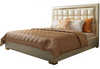 Modern king full single designer luxury queen upholstered leather bed leather luxury bed king size modern bed
