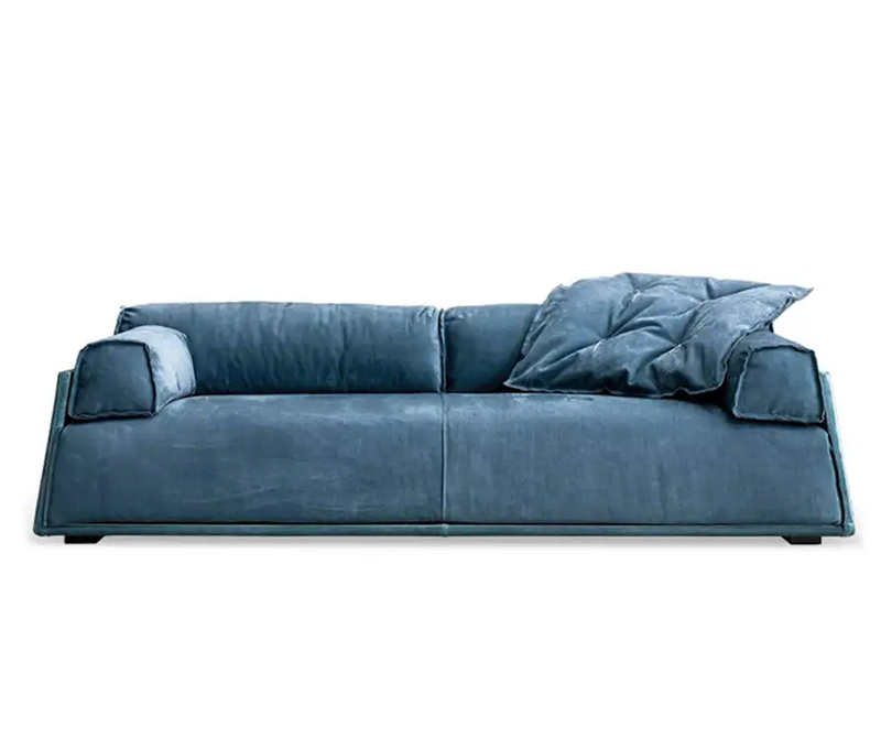Jett Blue Technical Fabric Arm Sofa
