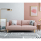 custom modern nordic style wood frame fabric couch living room sofa 2 seater