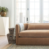 wholesale 3 seats sectional sofa living room I shaped sofa set beige best cost-effective furniture