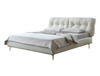 Noral White Technical Fabric Bed Frame King Size