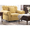 Comfortable sectional cheap chesterfield drawing linen fabric cloth recliner sofa set for living room