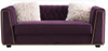 Modern Velvet Living Room Specific User And Loveseats Luxury Purple Sofas Sectionals