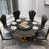 Hot Sale Fashional Design Modern European Style Round Dinner Table Set