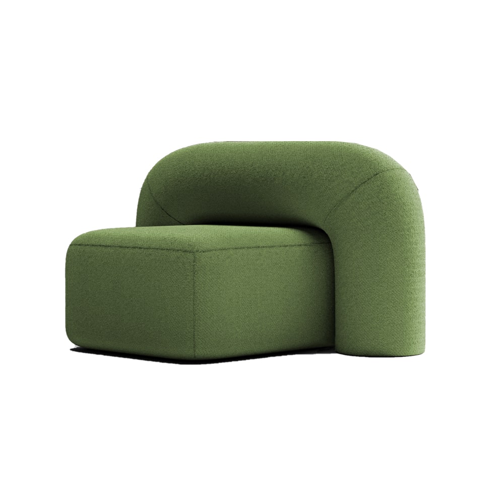 Cantrell Green Velvet Lounge Chiar Modern Sofa Chair (15)