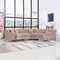 new product upright outspoken line fabric modern couch with white sofa pillow