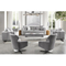 Soft modern couch living room sectional furniture royal velvet sofa set 7 seater