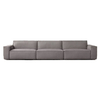 New Products Design Fabric Furniture Living Room Chesterfield Luxury Hotel 3 Seater Sofa