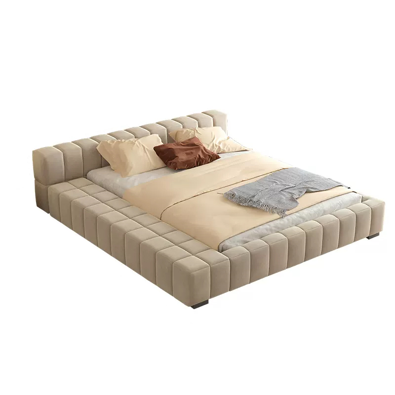 Amara Technical Fabric Contemporary Bed Frame King Size